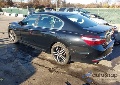 2017 Honda Accord Sport Se из США, поврежденный, VIN 1HGCR2F12HA111350